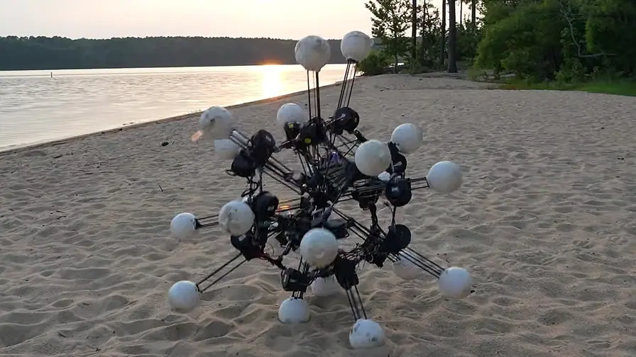 20-Legged Sea Urchin Robot Defies Robot Engineering Norms cover